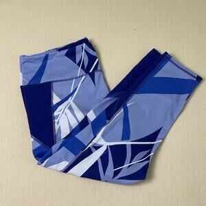 Under Armour Capri Leggings Womens Size XXL Purple and White